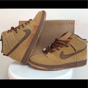 Used Nike Dunk High Pro Sb Wheat Mens 